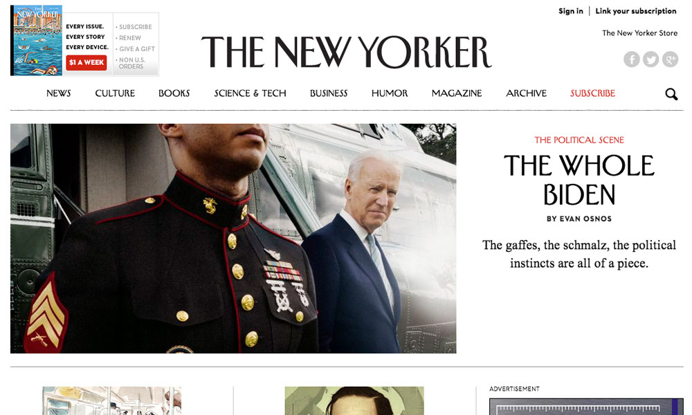 New Yorker Redesign