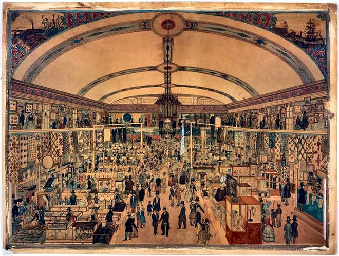 The 1845 American Institute Fair.