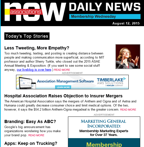 August 12 Daily News