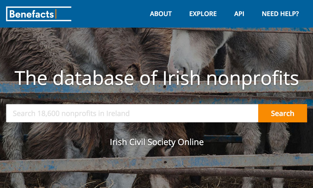 Benefacts: Ireland Gets a New Nonprofit Database