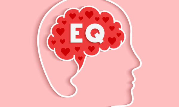 Illustration of a brain indicating that there are ways to improve your EQ