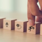 how to build association resilience shown on wooden blocks