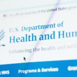 US Department of Health and Human Services website detail