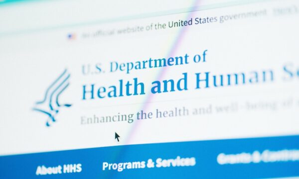 US Department of Health and Human Services website detail