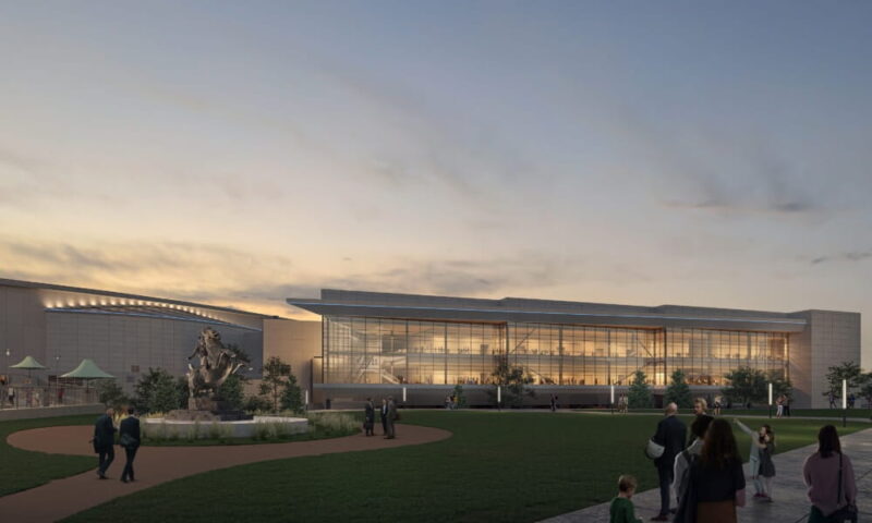 CHI Health Center concept rendering